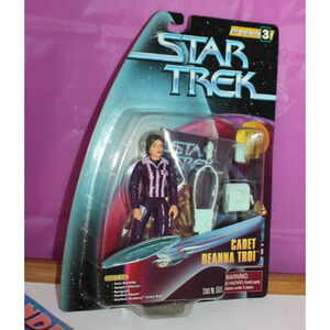 Playmates Star Trek 10th Anniversary Cadet Deanna Troi Serialized Ser 3 Toy 1997